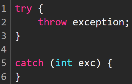 [C언어/C++] try, catch, throw